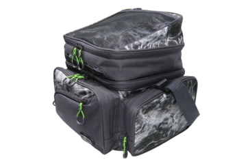 Image of Evolution Outdoor Large Mouth Pro Performance Tackle Bag, Mossy Oak Elements / Grey / White / Green, 13.5in x 16in x 11.50in, 31020-EV