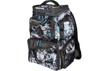 Image of Evolution Outdoor Largemouth 3600 Tackle Backpack, Includes 3 Trays, Quartz Blue, 34010-EV