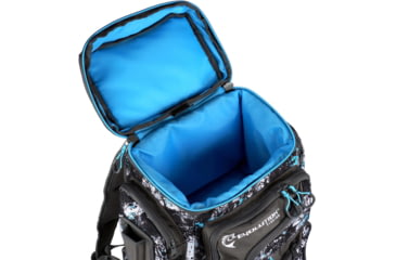 Image of Evolution Outdoor Largemouth 3600 Tackle Backpack, Includes 3 Trays, Quartz Blue, 34010-EV