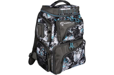 Image of Evolution Outdoor Largemouth 3600 Tackle Backpack, Includes 3 Trays, Quartz Blue, 34010-EV