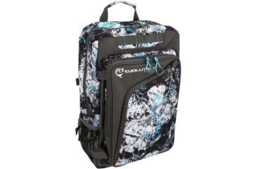 Image of Evolution Outdoor Largemouth 3700 Tackle Backpack, Includes 2 Trays, Quartz Blue, 34023-EV