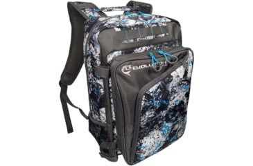 Image of Evolution Outdoor Largemouth 3700 Tackle Backpack, Includes 2 Trays, Quartz Blue, 34023-EV