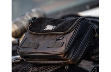 Image of Evolution Outdoor Tactical Double Pistol Soft Case - 1680D Tactical Series, Black, 51283-EV