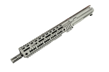 Image of Evolve Weapons Systems Assembled Upper Receiver, 12.5in Patrol Gas System, Quad Rail, Black, EWS-UAQ-12P-BLK