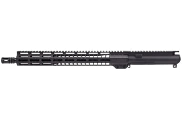 Image of Evolve Weapons Systems Assembled Upper Receiver, 16in Mid Length Gas System, M-LOK Handguard, Black, EWS-UAM-16M-BLK