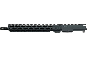 Image of Evolve Weapons Systems Assembled Upper Receiver, 16in Mid Length Gas System, Quad Rail, Black, EWS-UAQ-16M-BLK