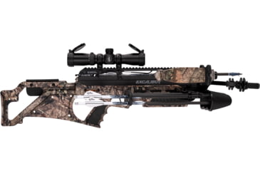 Image of Excalibur Crossbow Suppressor CRT Crossbow, 180lb, 370fps, Mossy Oak Break-Up Country, E16422