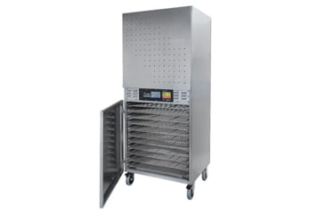 Image of Excalibur Excalibur 2 Zone Commercial Dehydrator, Stainless Steel, COMM2