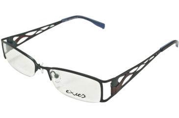 Image of Exces Eyeglasses 3057 with Rx Prescription Lenses, Select Frame Color Blue-Brown Frame