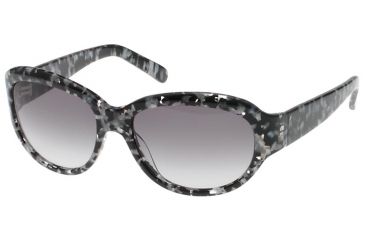 Image of Exces Opal Eyeglasses - Black Marble Frame w/ Clear Lenses,Size 55-16-130 Opal-580