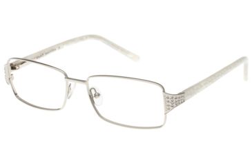 Image of Exces Princess 119 Single Vision Prescription Eyeglasses, Silver/Pearl Frame, EXP119173SV