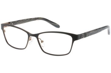Image of Exces Princess 140 Bifocal Prescription Eyeglasses, Black/Cream/Gold Frame, EXP140134BI
