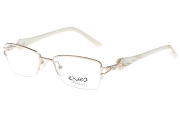 Image of Exces Princess 144 Bifocal Prescription Eyeglasses, Gold/Bone Frame, EXP144404BI