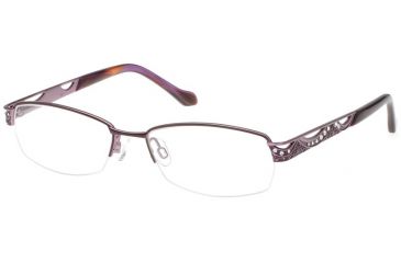 Image of Exces Princess 109 Progressive Prescription Eyeglasses, Deep Violet/Lavender Frame, EXP109533PR