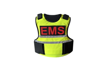 Image of ExecDefense USA EMS Ballistic Vest, III-A, High-Vis Yellow, M, EXV-E22-M