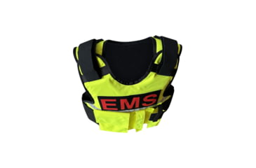 Image of ExecDefense USA EMS Ballistic Vest, III-A, High-Vis Yellow, M, EXV-E22-M