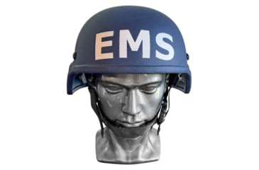 Image of ExecDefense USA EMS / EMT Ballistic Helmet MICH, III-A, Navy Blue, L, E-EBH-L