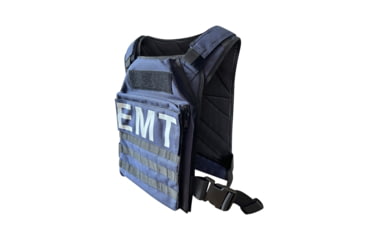 Image of ExecDefense USA EMT / EMS Universal Fit Plate Carrier, Navy Blue, Universal Size, PC-EMT-01