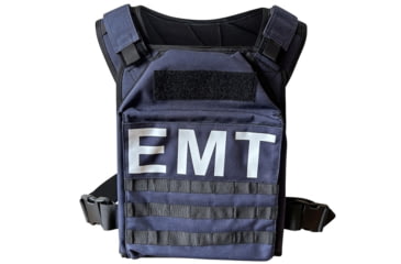 Image of ExecDefense USA EMT / EMS Universal Fit Plate Carrier, Navy Blue, Universal Size, PC-EMT-01