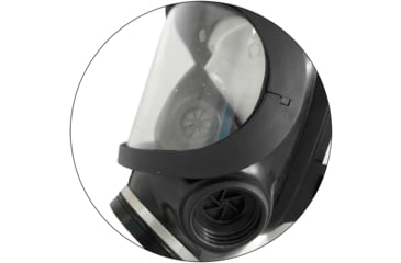 Image of ExecDefense USA FreshTac Gas Mask, Black, Universal Size, ED-FX027