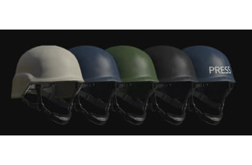 Image of ExecDefense USA PRESS Ballistic Helmet PASGT, III-A, Navy Blue, L, E-EPBH-L