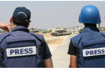 Image of ExecDefense USA PRESS Ballistic Vest, III-A, Navy Blue, L, EXV-P-L