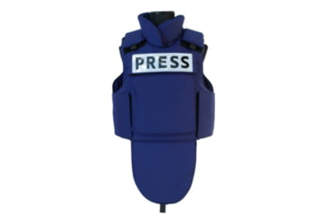 Image of ExecDefense USA PRESS Ballistic Vest, III-A, Navy Blue, L, EXV-P-L