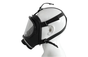 Image of ExecDefense USA PROTEC-X Gas Mask, Black, Universal Size, ED-GX027