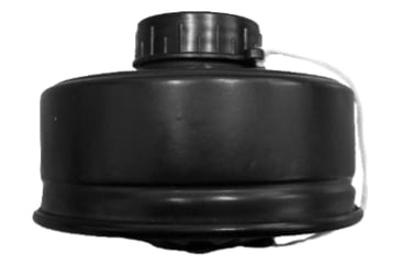 Image of ExecDefense USA 2-Eye Gas Mask, Black, Universal Size, ED-GX027-S