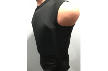 Image of ExecDefense USA Bulletproof T-Shirt, Level III A, Black, Small, ED-PTS01-BS