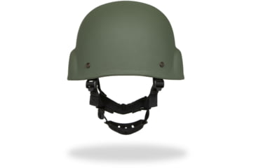 Image of ExecDefense USA MICH ACH Ballistic Helmet, Green, Small, EH-0881-GS
