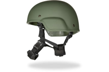 Image of ExecDefense USA MICH ACH Ballistic Helmet, Green, Small, EH-0881-GS