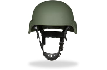 Image of ExecDefense USA MICH ACH Ballistic Helmet, Green, Small, EH-0881-GS