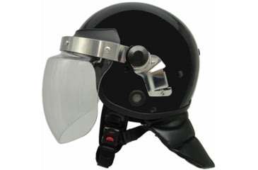 Image of ExecDefense USA Mini-Bubble Riot Helmet, Black, Universal Size, EDX-MBR09