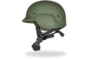 Image of ExecDefense USA PASGT Level III A Ballistic Helmet, Green, X-Large, EXH-0072-GX