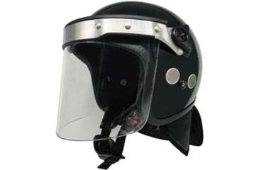 Image of ExecDefense USA PROTEC-X Riot Helmet, Black, X-Large, EDX-072-XL