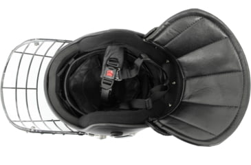 Image of ExecDefense USA Terminator-X Riot Helmet, Matte Black, Universal Size, EDX-074C