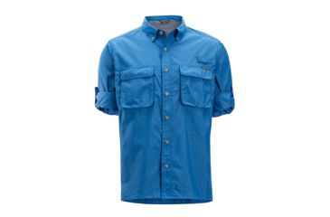 Image of ExOfficio Air Strip Long Sleeve - Men's, Regatta, Small, 1001-2035-Regatta-S