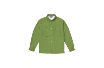 Image of ExOfficio Air Strip Long Sleeve Shirt - Men's, Alpine Green, Extra Large, 1001-2035-6005-XL