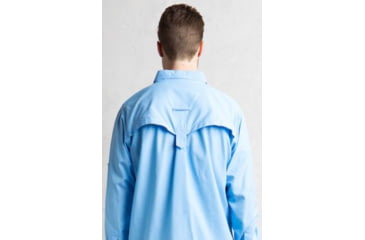 Image of ExOfficio Air Strip Long Sleeve Shirt - Men's, Lt Lapis, 2XL, 10012035-5224-2XL