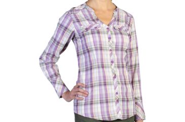 Image of ExOfficio Airhart Long Sleeve Shirt - Women's -Nouveau-X-Small, 2001-2423-4483-XS