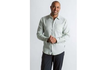 Image of ExOfficio BA Corfu Long Sleeve Shirt Men's, Dusty Sage, 2XL 11012915-6800_2XL