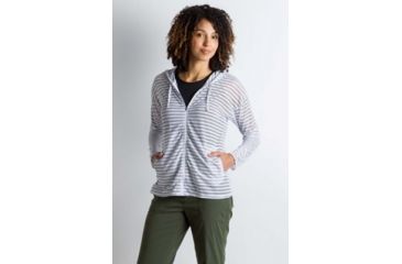 Image of ExOfficio BA Modena Hoody Women's, White, S 21113080-1000_S