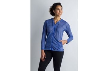 Image of ExOfficio BA Modena Hoody Women's, Lobelia Heather, S 21113080-5515_S