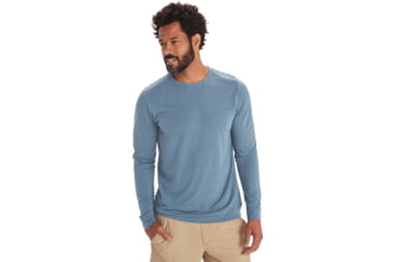 Image of ExOfficio BA Solaro Long Sleeve - Mens, Steel Blue, S, E12505-18904-Steel Blue-S