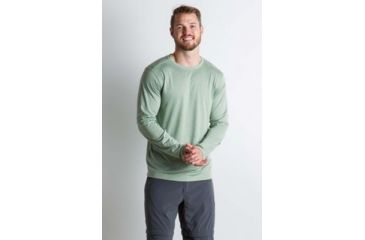 Image of ExOfficio BA Tarka Long Sleeve Shirt Men's, Dusty Sage, XL 11112857-6800_XL