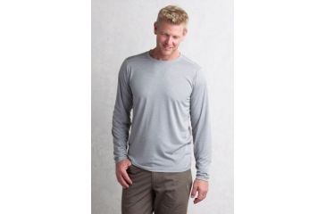 Image of ExOfficio BA Tarka Long Sleeve Shirt Men's, Cement, XL 11112857-9430_XL