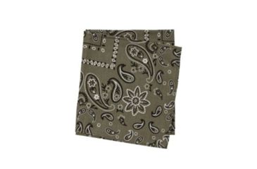 Image of ExOfficio Bugsaway Woven Bandana, Bay Leaf, One Size, 3153-3141-6441-ONE