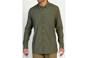 Image of ExOfficio BugsAway Breezr Shirt - Mens-Loden-Large