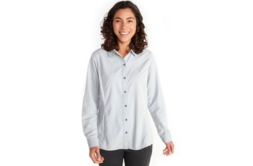 Image of ExOfficio BugsAway Brisa Long Sleeve - Womens, Navy, Extra Small, 2101-3152-5600-XS